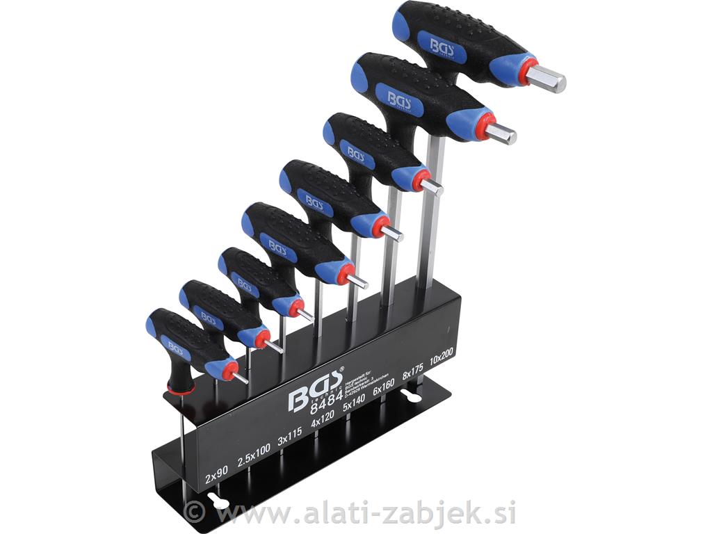 8-dijelni set imbus ključeva 2-10 mm BG8484 BGS Technic BGS TECHNIC