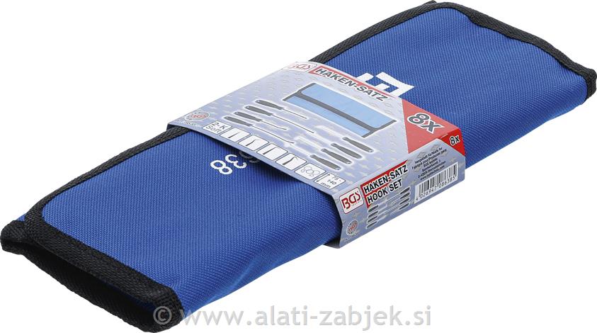 8-dijelni set kuka i šiljaka BGS TECHNIC