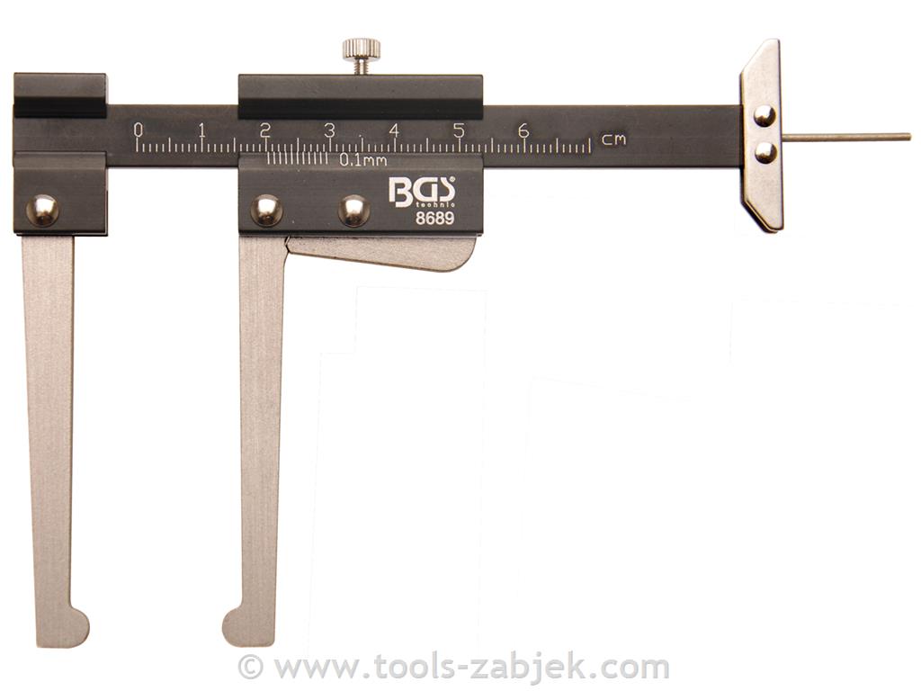 Mjerač za mjerenje debljine diskova BGS TECHNIC