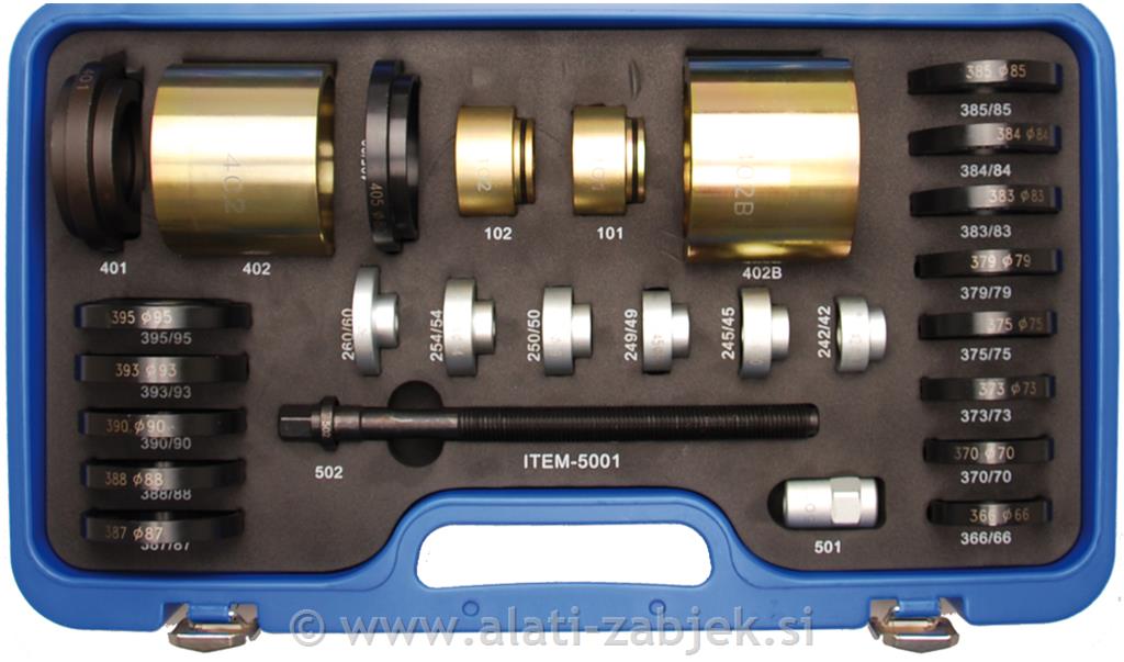 Set za montažu i demontažu ležajeva kotača- Marcedes Benz BGS TECHNIC