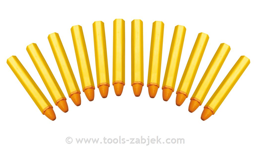 12-dijelni set žutih kreda za označavanje BG 8823 BGS TECHNIC