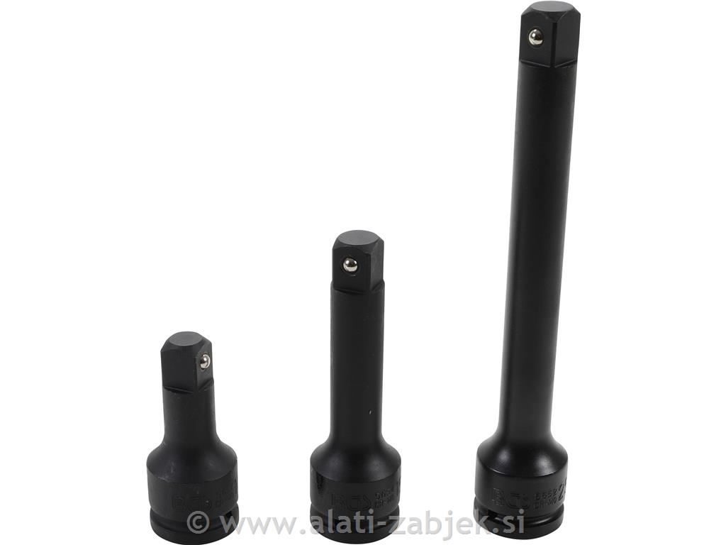 3-dijelni set produžetaka 3/4" BGS TECHNIC