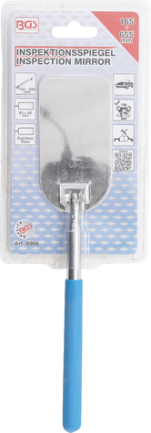Inspekcijsko ogledalo 63 x 45 mm BGS TECHNIC