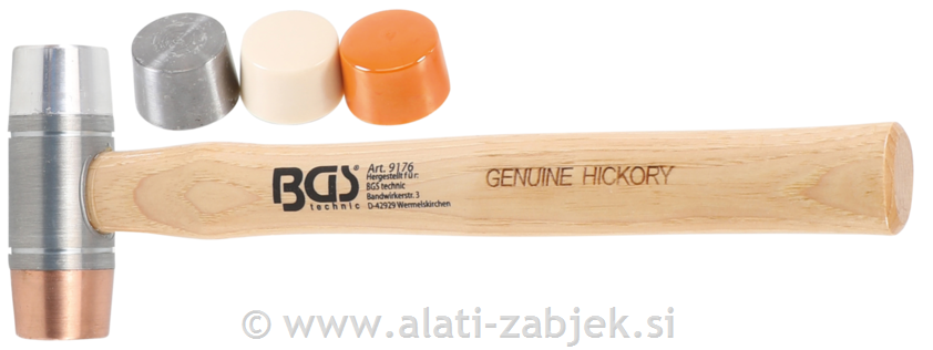 Čekić sa zamjenjivim glavama O 35 mm, 305 mm BGS TECHNIC