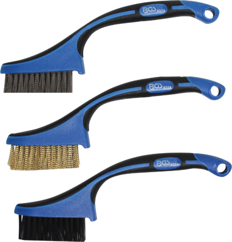 3-dijelni set mini brusnih četki 165 mm BGS TECHNIC