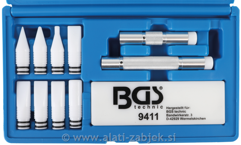 12-dijelni set za popravak udubina BGS TECHNIC