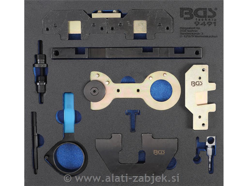 Set alata za blokadu motora / za BMW M40, M44, M50, M52, M54, M56 BGS TECHNIC
