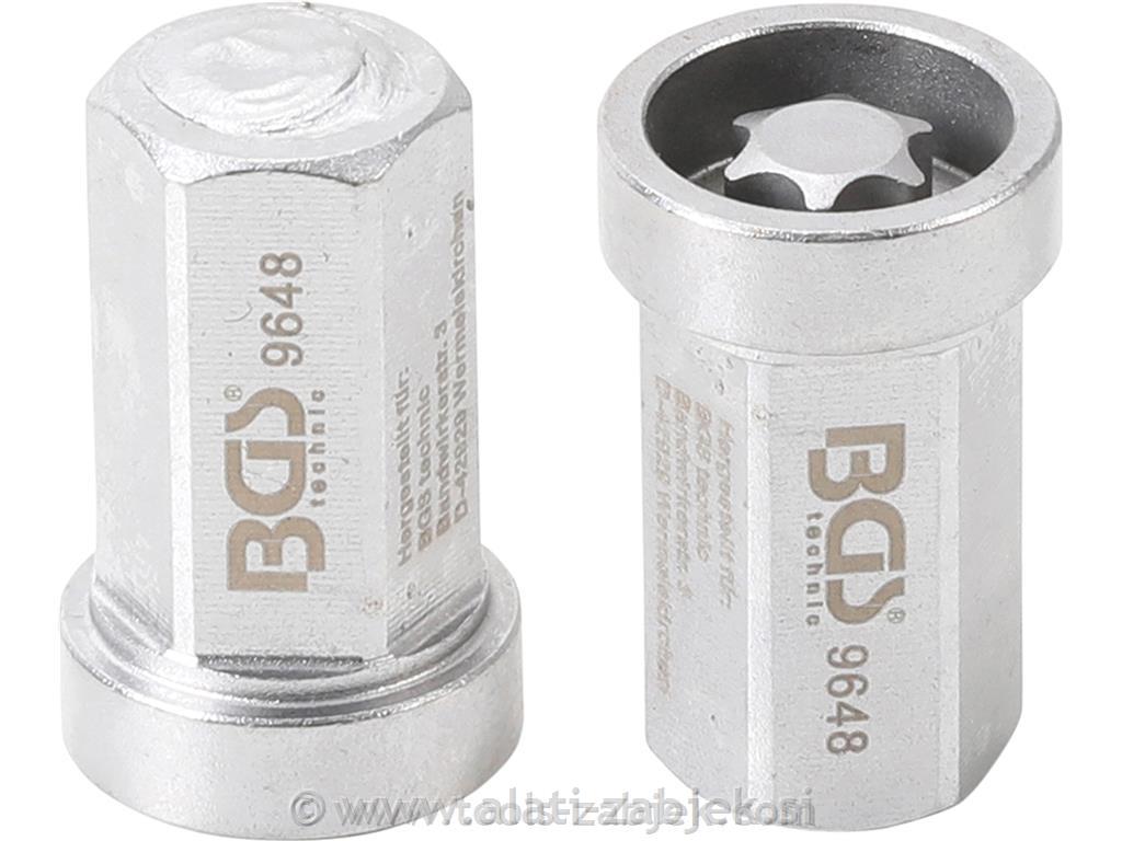 Posebni priključak za čep za punjenje ATF / T-Star (za Torx) T55 | za MINI BGS TECHNIC