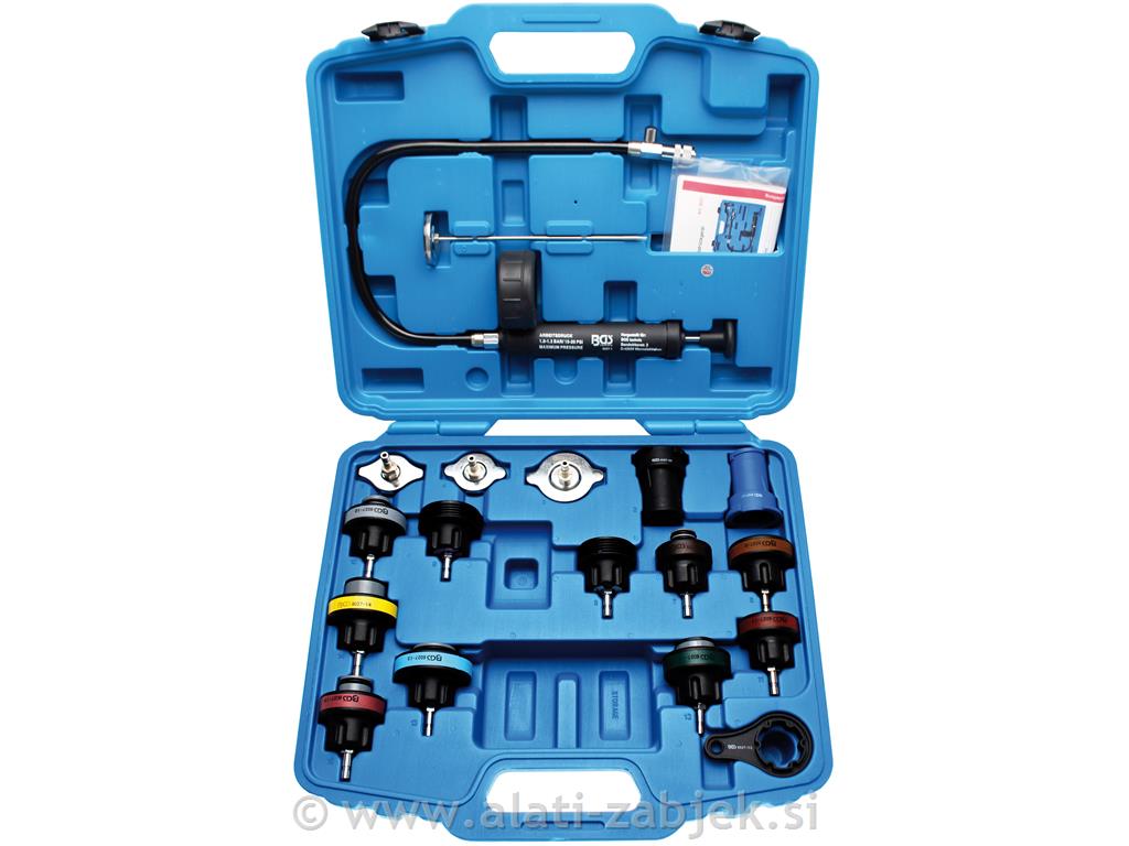 Komplet nastavaka za testiranje rashladnih sustava 