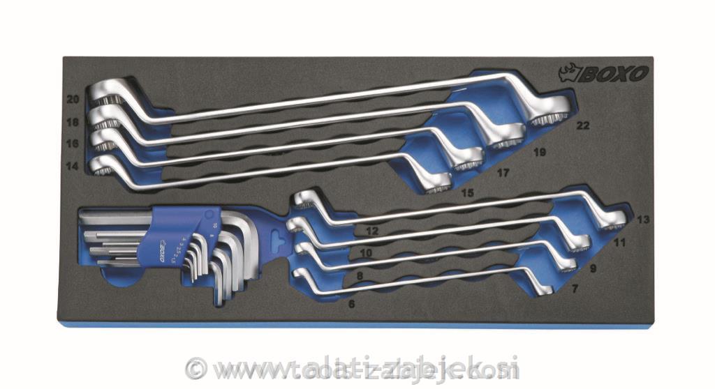 17-dijelni set ključeva BOXO