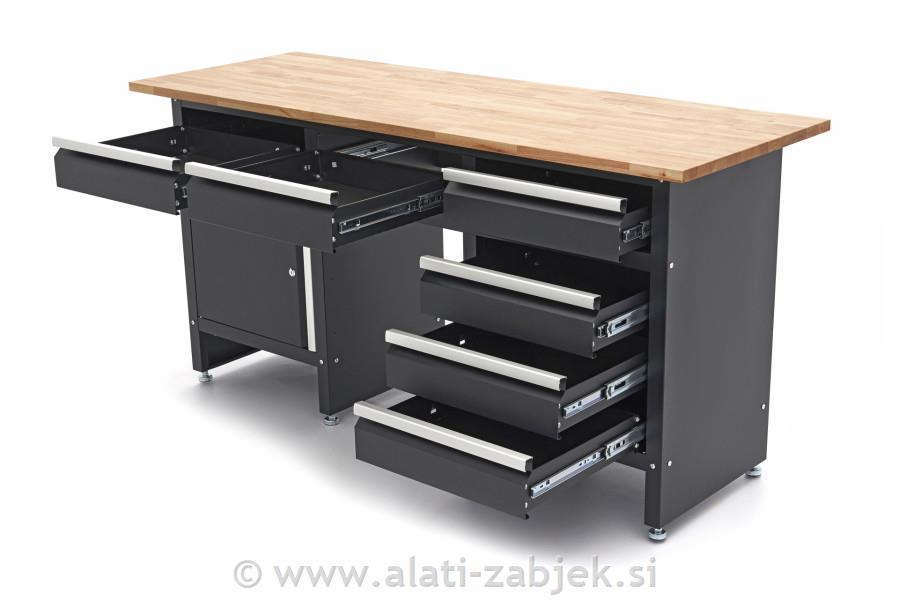 Radni stol 171 cm sa 6 ladica HB