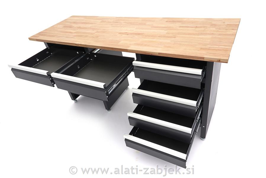 Radni stol 171 cm sa 6 ladica HB