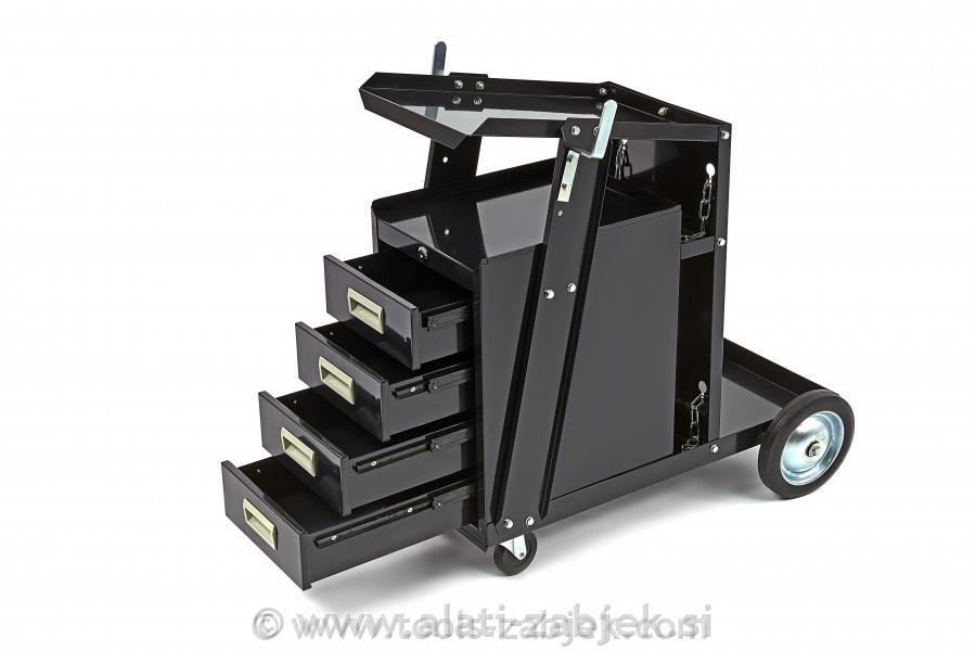 Kolica za zavarivanje s 4 ladice HB