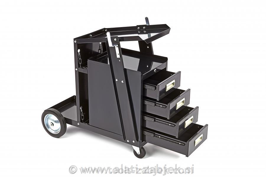 Kolica za zavarivanje s 4 ladice HB