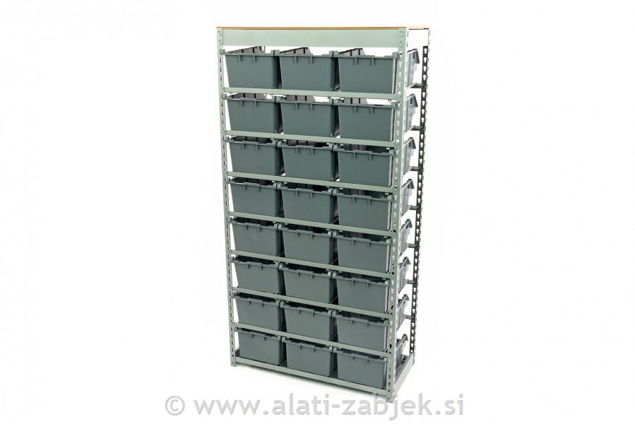 Sortirni regal s 24 predali HB