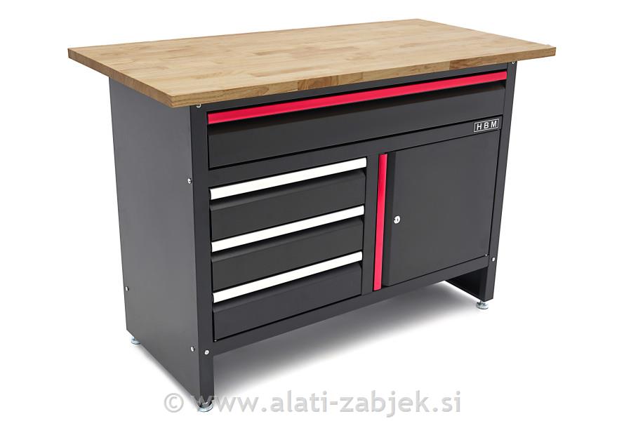 Radni stol s ladicama 120 cm HB