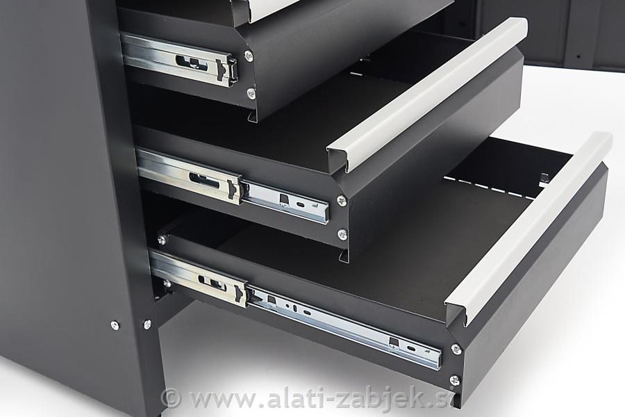 Radni stol s ladicama 120 cm HB