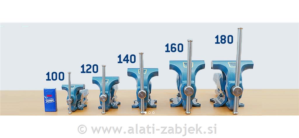 Kovani škripac 100 - 180 mm HEUER