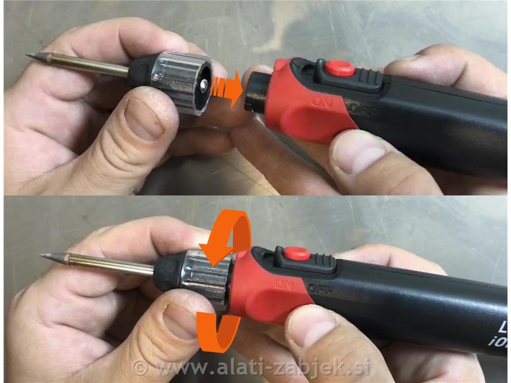 Baterijska lemilica 30W HUBITOOLS