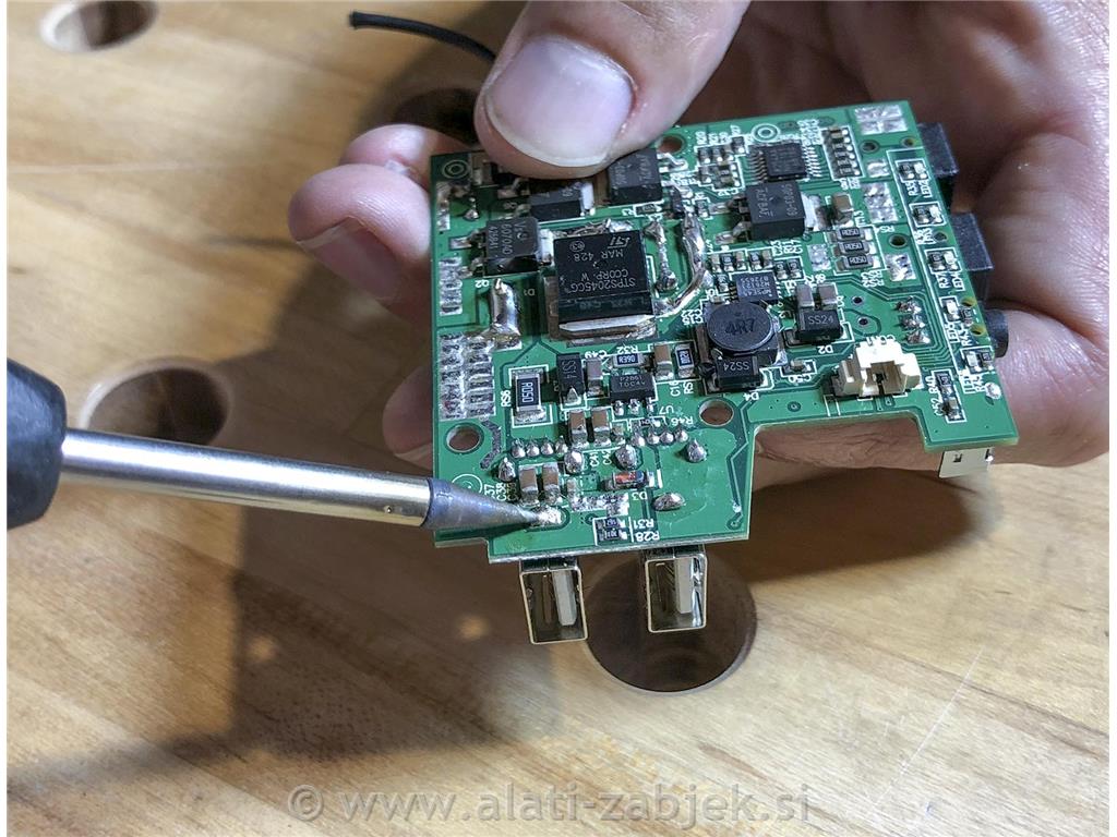 Baterijska lemilica 30W HUBITOOLS