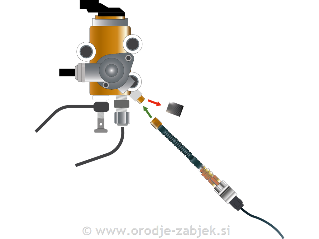 Schrader adapteri za set HU35025 HUBITOOLS