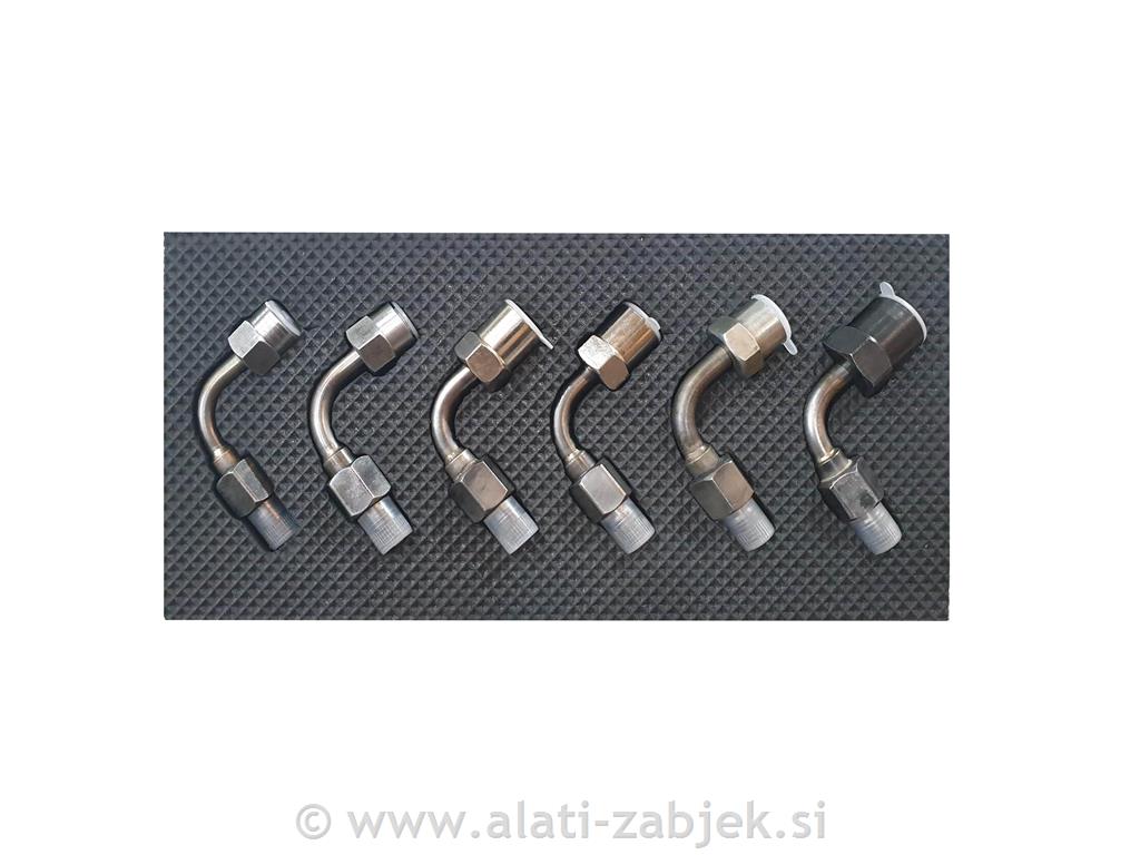 Set priključaka 90° za HU35026 HUBITOOLS