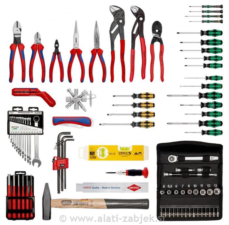 Kovčeg s alatom "Robust45 Move" Mechanic00 21 37 M KNIPEX