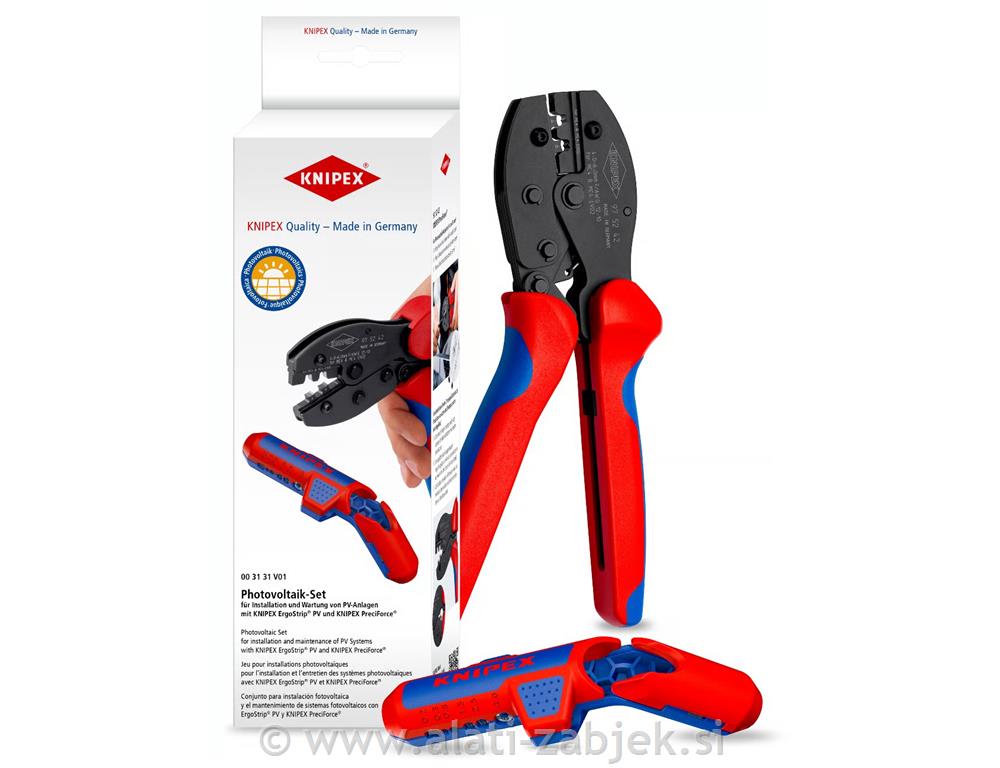 Komplet za solarne elektroinstalacije 0031 31 V01 SB KNIPEX