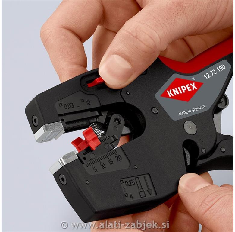 Automatska kliješta za skidanje izolacije NexStrip KNIPEX