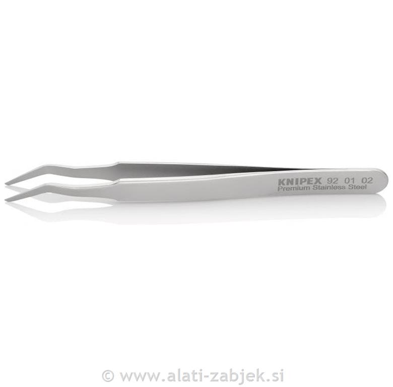 Precizna pinceta, nehrđajući čelik, različni tipovi 92 01 XX KNIPEX