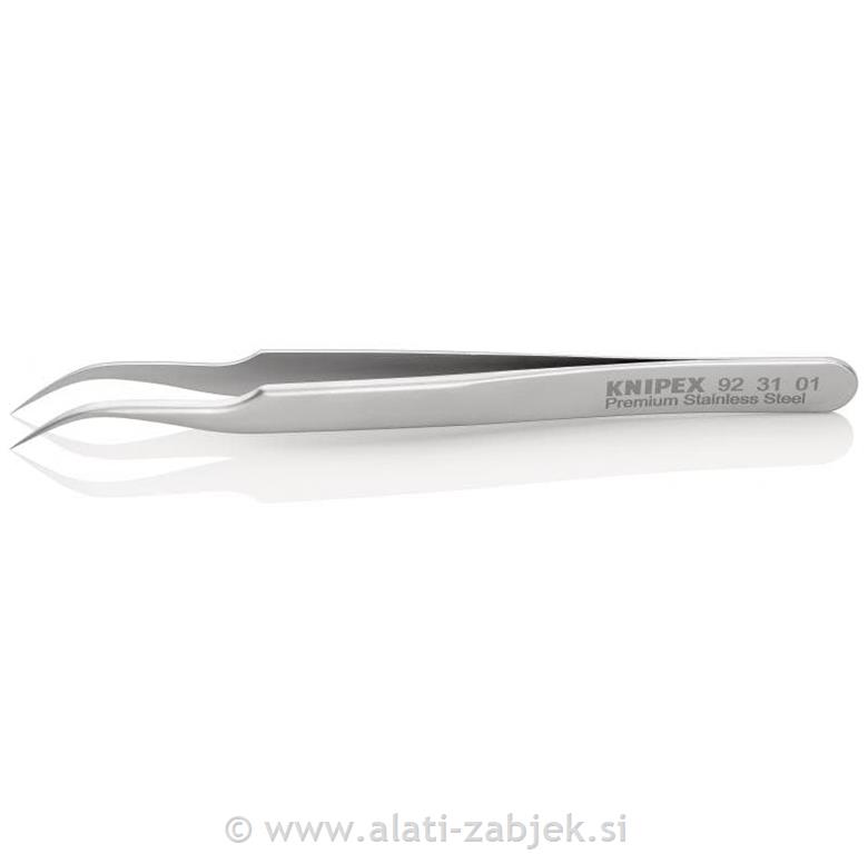 Precizna pinceta zakrivljena 92 31 01 KNIPEX