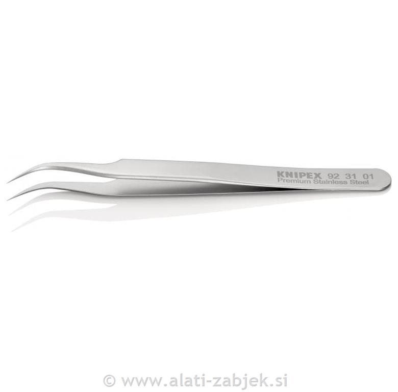 Precizna pinceta zakrivljena 92 31 01 KNIPEX