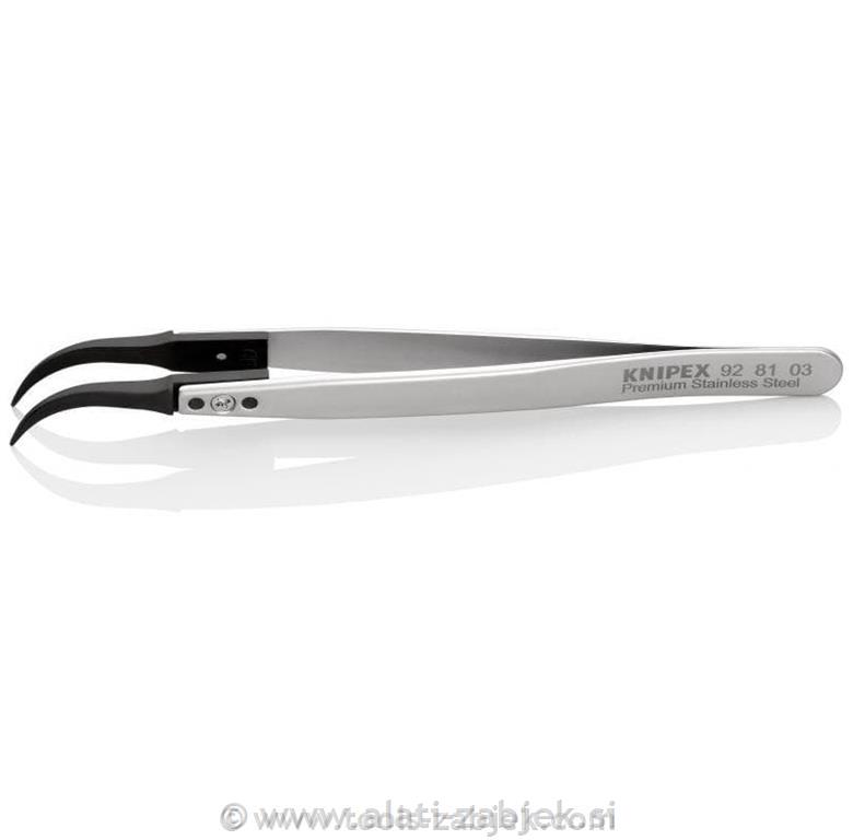 Pinceta sa zamjenjivim vrhom ESD različni tipi KNIPEX