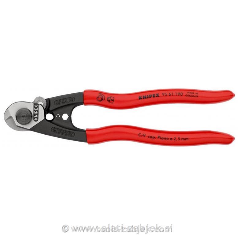 Kliješta stezaljke za čeličnu žicu KNIPEX