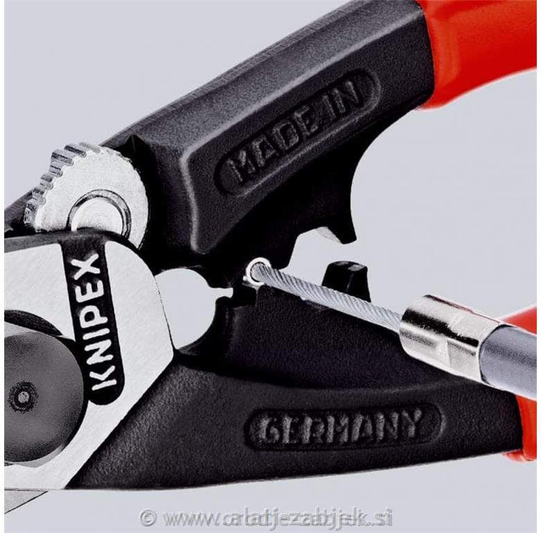 Kliješta stezaljke za čeličnu žicu KNIPEX