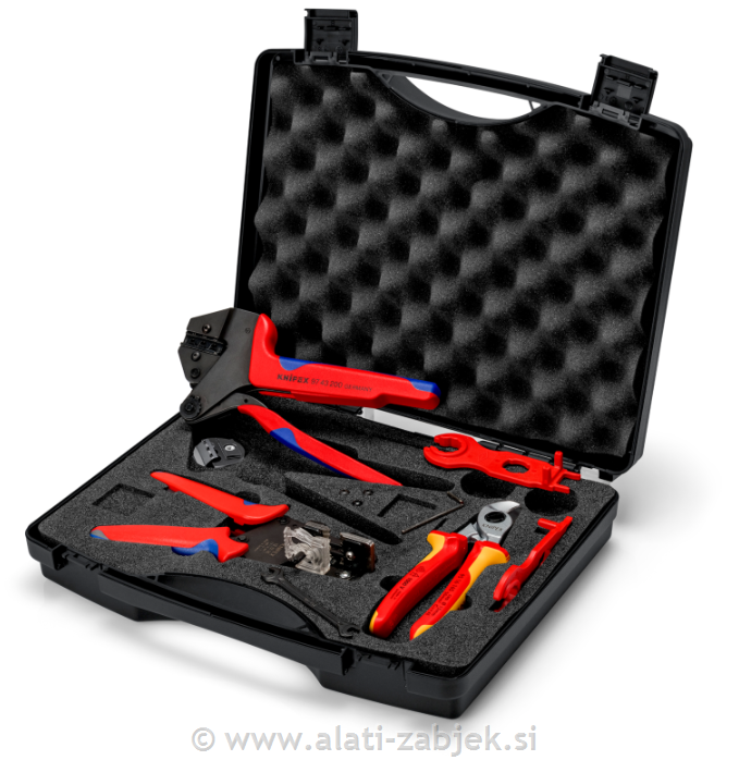Set kliješta za solarne kablove MC4 KNIPEX