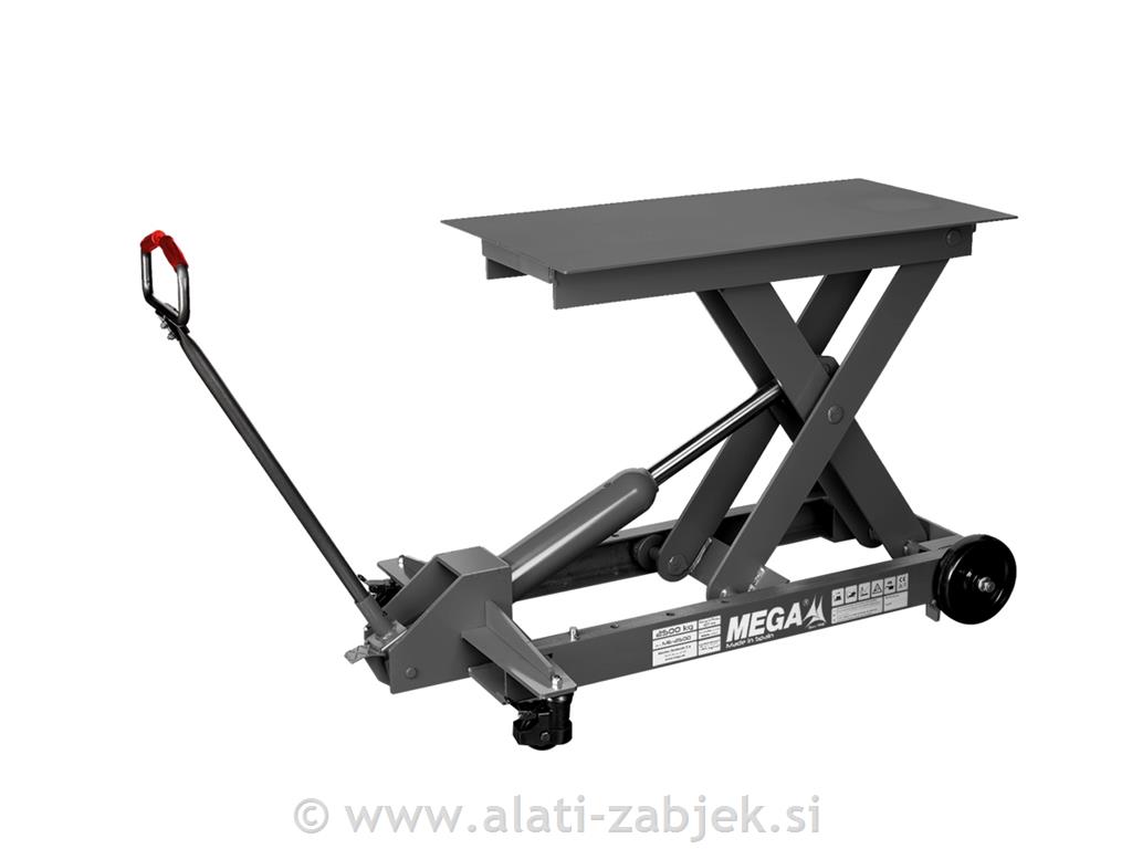Hidraulična podizna platforma 2500 kg MEGA