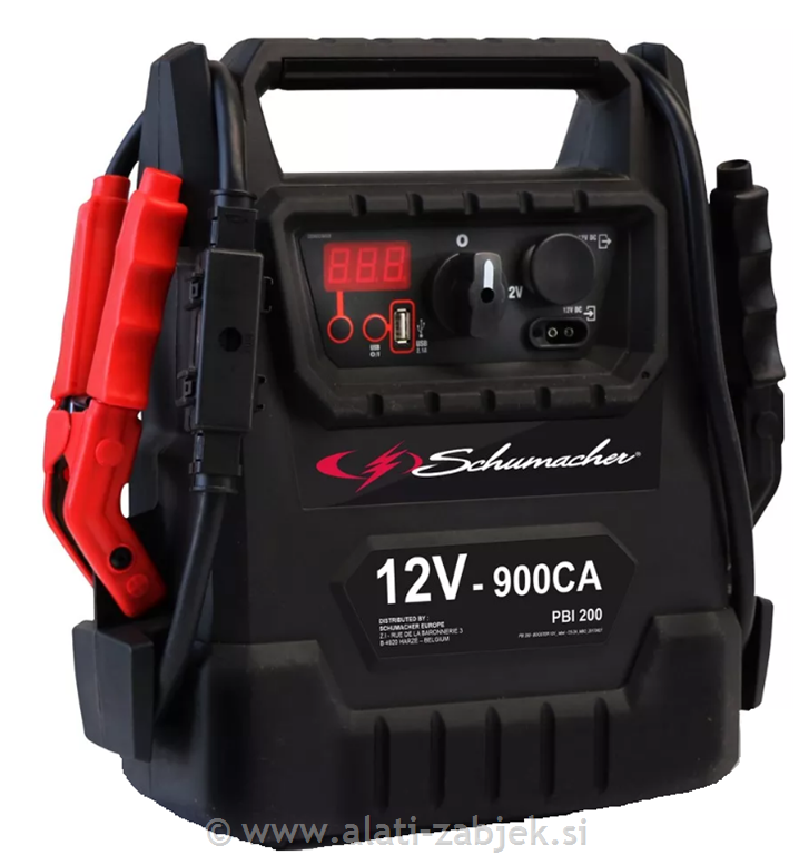 Starter motora 900a 12 v / 22 ah SCHUMACHER