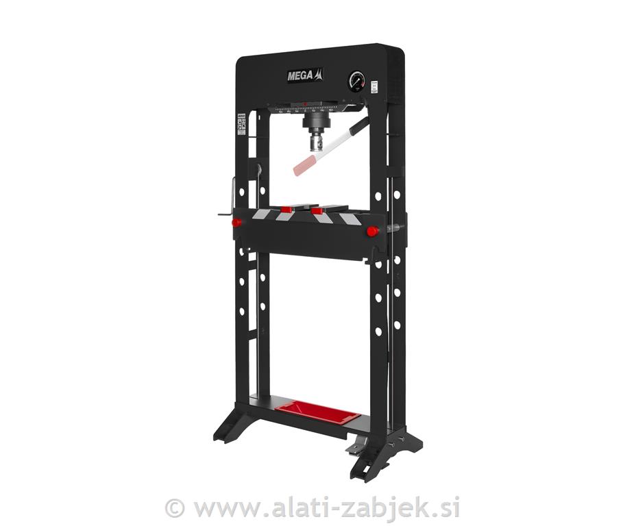 Pnevmatsko hidravlična stiskalnica 30T- ročna/nožna MEGA