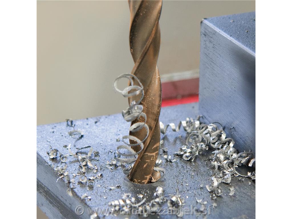 Spiralna svrdla DIN 338 tip VA, HSSE-Co5 RUKO