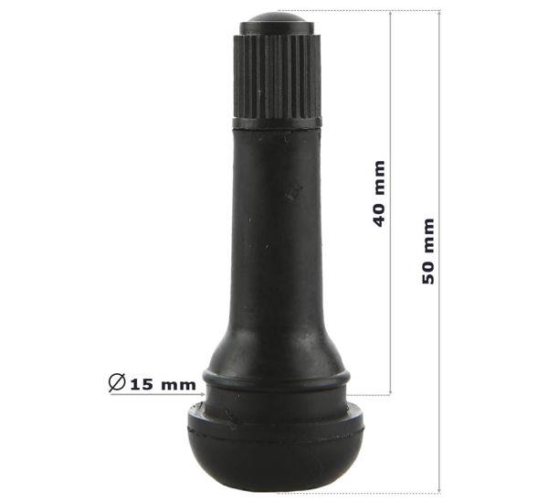 Ventil tubelesa TR414 100 kom RED LINE