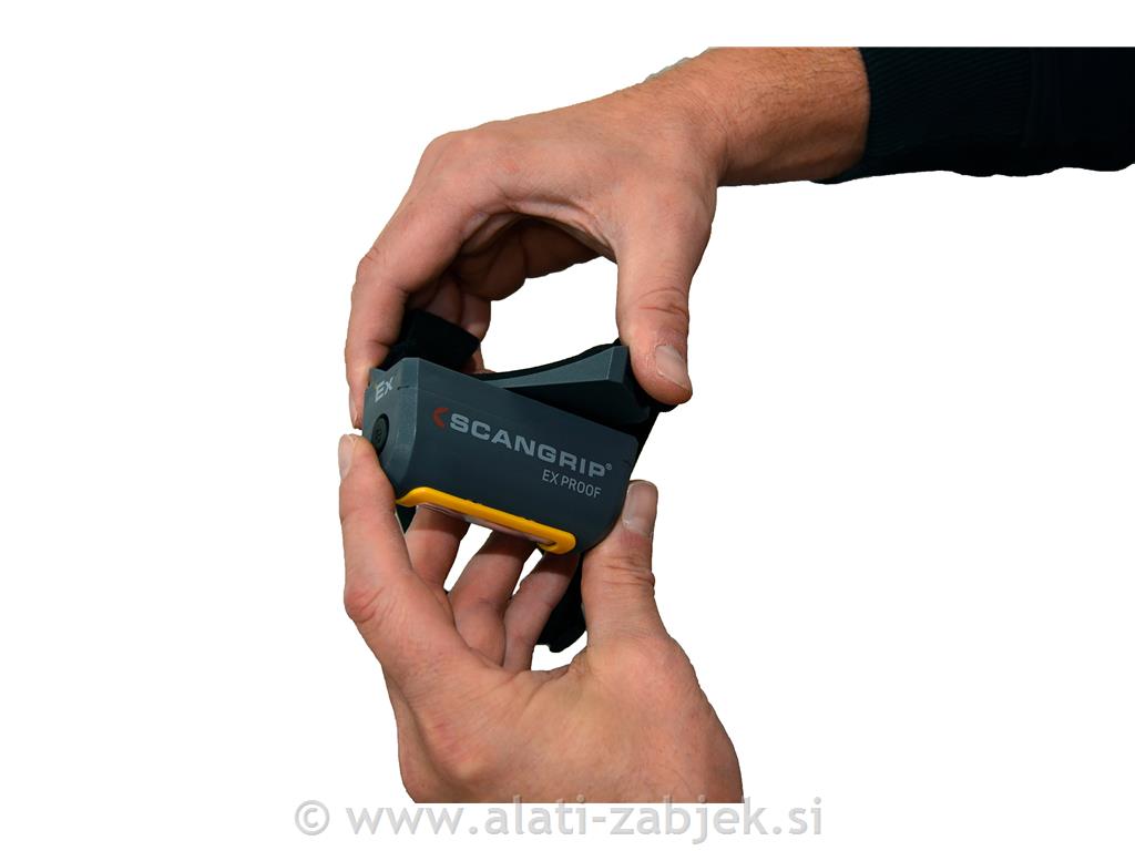 Naglavna višefunkcijska lampa EX-VIEW sa senzorskom funkcijom i ugrađenim magnetom SCANGRIP