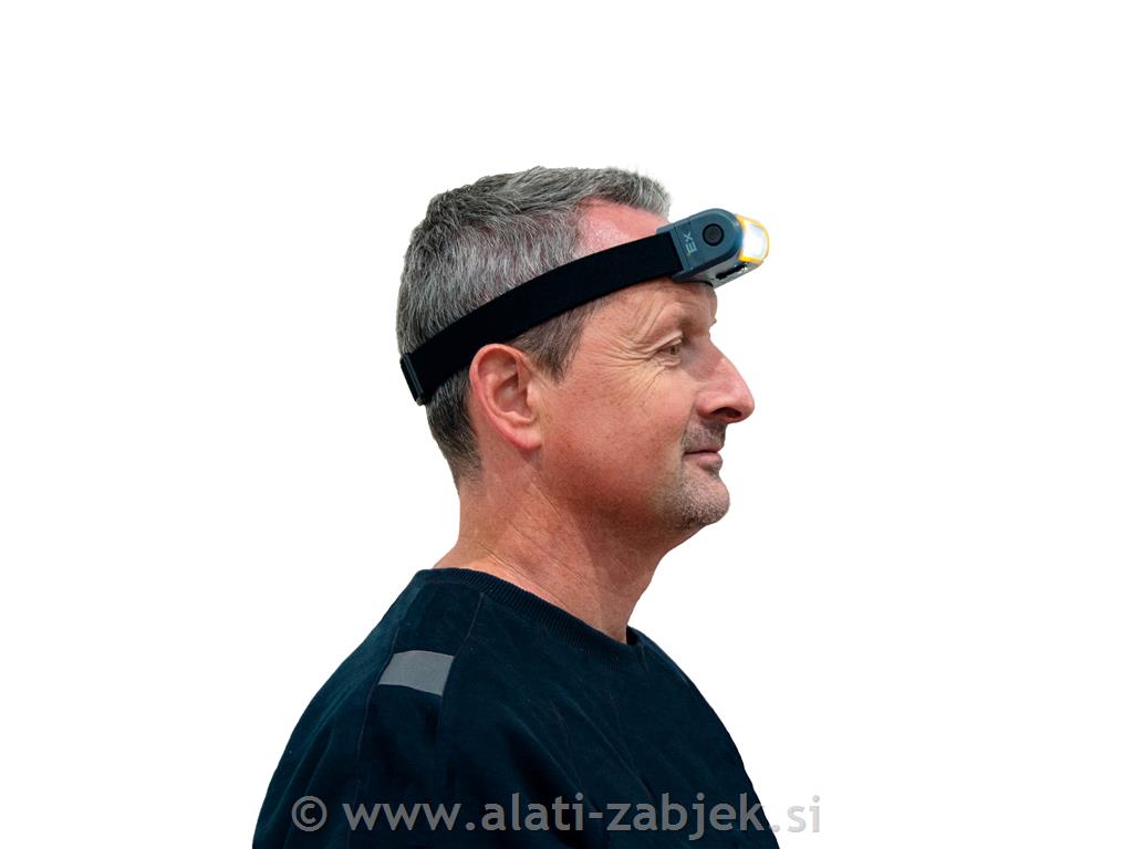Naglavna višefunkcijska lampa EX-VIEW sa senzorskom funkcijom i ugrađenim magnetom SCANGRIP