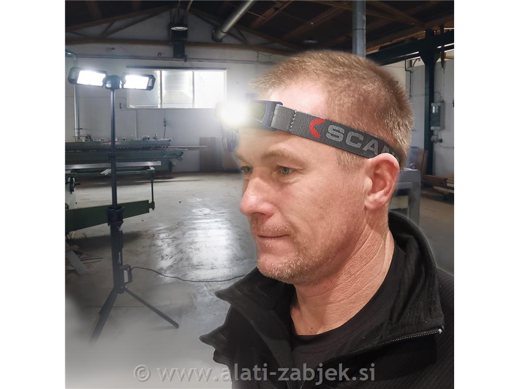 Naglavna baterijska svetilka ZONE 2 SCANGRIP