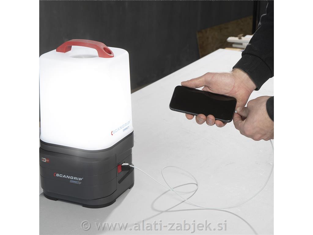 Sobna radna lampa AREA 10 Connect SCANGRIP