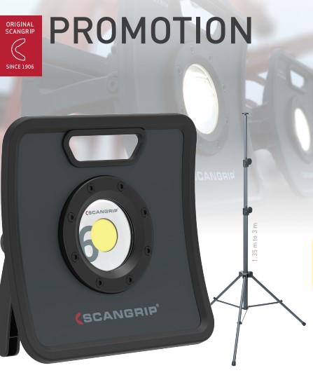 SET NOVA 6K + STATIV SG03.5431 SCANGRIP