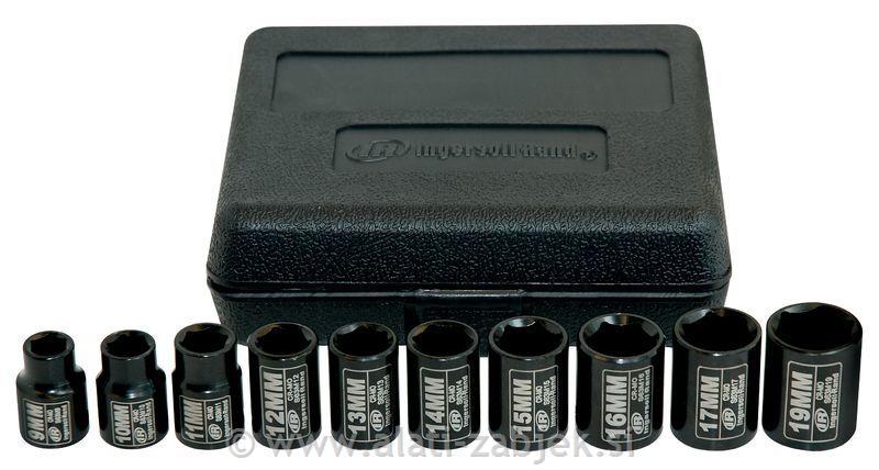 Set kovanih nasadnih ključeva 3/8" 9 -19mm INGERSOLL RAND