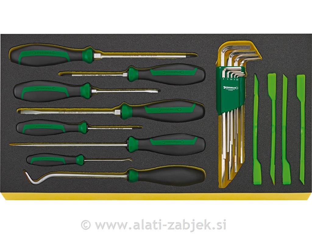 Set za održavanje linije u kolicima za alat STAHLWILLE