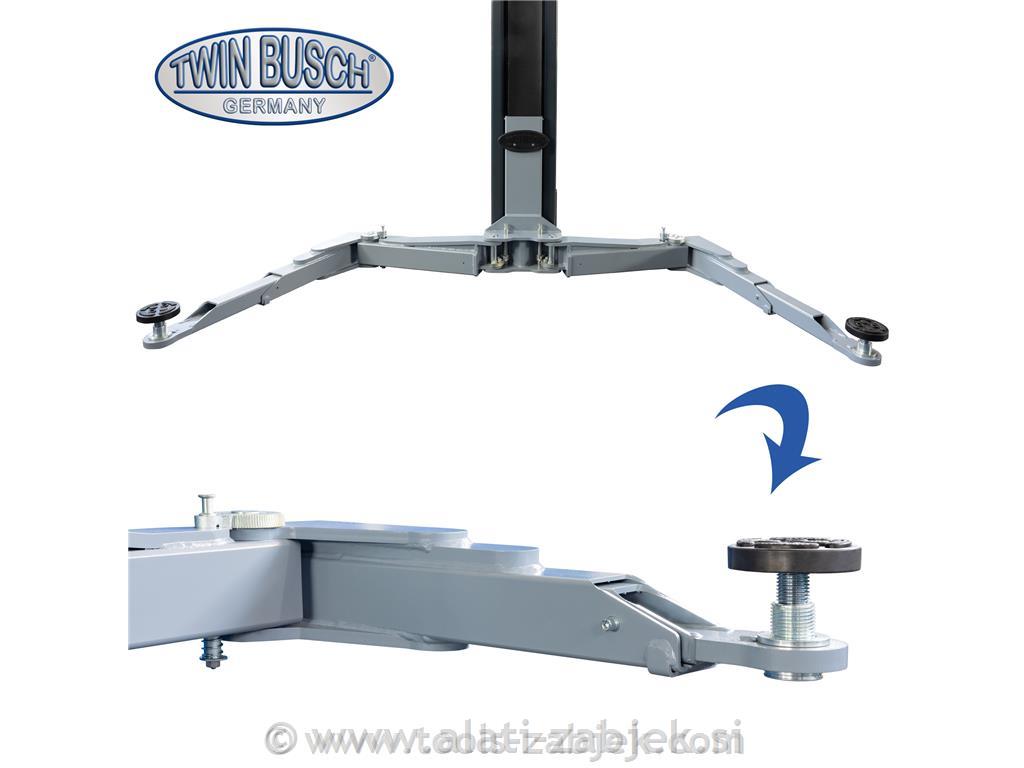 Elektro-hidraulična dvostupna dizalica 5T TWIN BUSCH