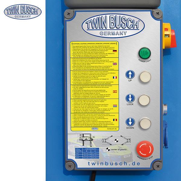 Elektro-hidraulična dvostupna dizalica 5T TWIN BUSCH